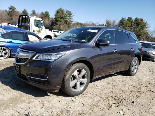 2015 Acura Mdx მანქანა იყიდება აუქციონზე, vin: 5FRYD4H25FB014666, აუქციონის ნომერი: 45833123