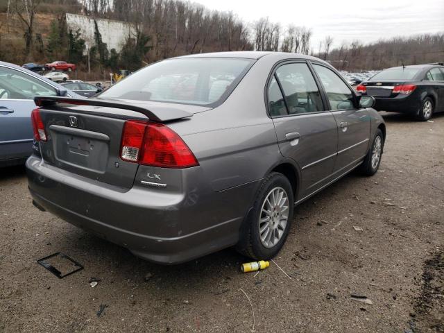 Продаж на аукціоні авто 2005 Honda Civic Lx, vin: 2HGES16575H598598, номер лоту: 46309073
