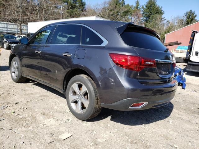 2015 Acura Mdx მანქანა იყიდება აუქციონზე, vin: 5FRYD4H25FB014666, აუქციონის ნომერი: 45833123