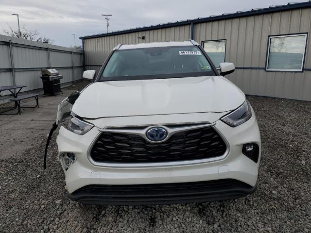 46177973 :رقم المزاد ، 5TDHBRCH1MS527468 vin ، 2021 Toyota Highlander Hybrid Xle مزاد بيع