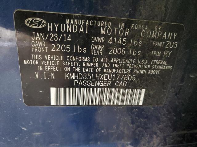 Aukcja sprzedaży 2014 Hyundai Elantra Gt, vin: KMHD35LHXEU177805, numer aukcji: 46088693