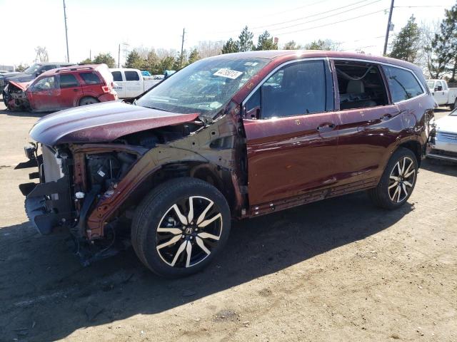 2022 Honda Pilot Touring მანქანა იყიდება აუქციონზე, vin: 5FNYF6H61NB029755, აუქციონის ნომერი: 44795013