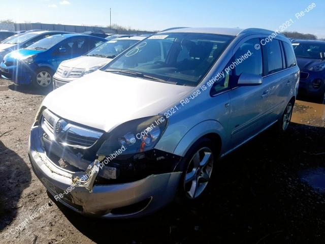 Aukcja sprzedaży 2008 Vauxhall Zafira Sri, vin: W0L0AHM758G138225, numer aukcji: 45436993