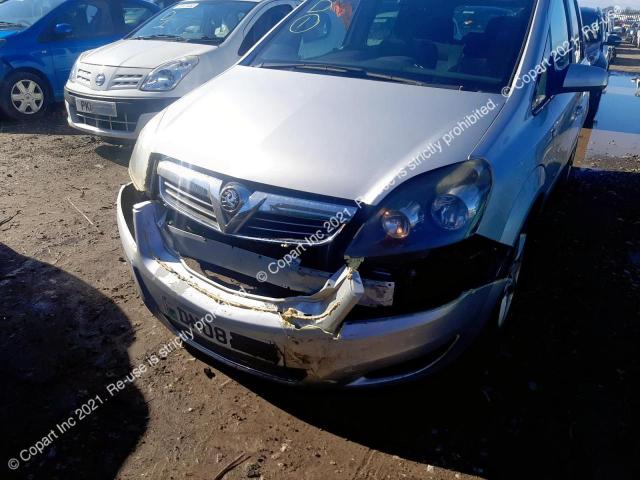Aukcja sprzedaży 2008 Vauxhall Zafira Sri, vin: W0L0AHM758G138225, numer aukcji: 45436993