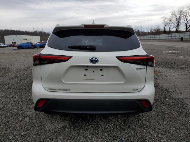 46177973 :رقم المزاد ، 5TDHBRCH1MS527468 vin ، 2021 Toyota Highlander Hybrid Xle مزاد بيع