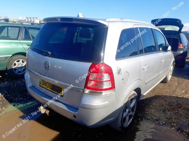 Aukcja sprzedaży 2008 Vauxhall Zafira Sri, vin: W0L0AHM758G138225, numer aukcji: 45436993