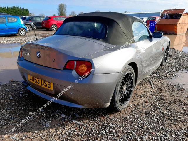 Aukcja sprzedaży 2003 Bmw Z4 2.5i, vin: WBABT32020LR40911, numer aukcji: 45471713