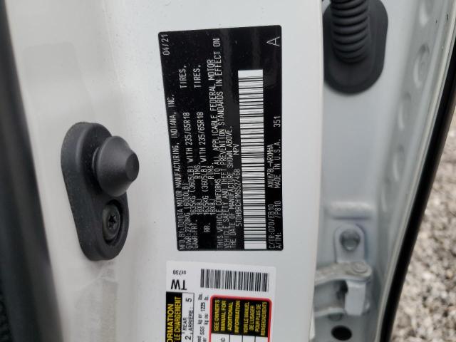 46177973 :رقم المزاد ، 5TDHBRCH1MS527468 vin ، 2021 Toyota Highlander Hybrid Xle مزاد بيع
