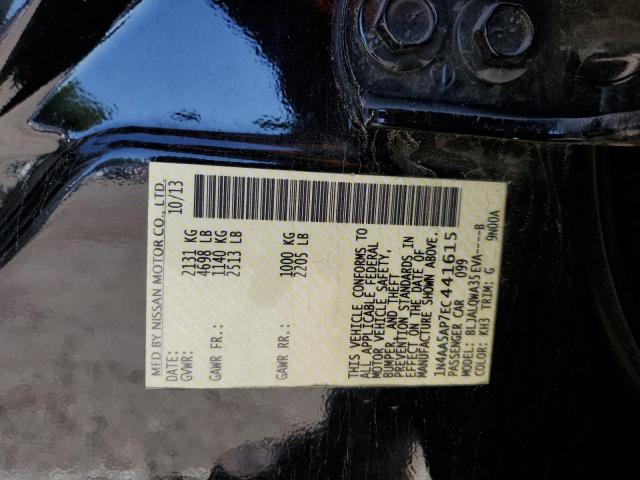 Aukcja sprzedaży 2014 Nissan Maxima S, vin: 1N4AA5AP7EC441615, numer aukcji: 46587993