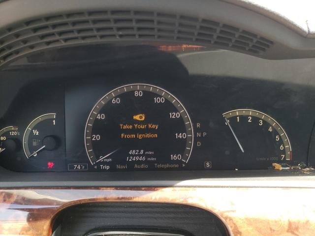 Продажа на аукционе авто 2009 Mercedes-benz S 550, vin: WDDNG71X19A260281, номер лота: 44772513