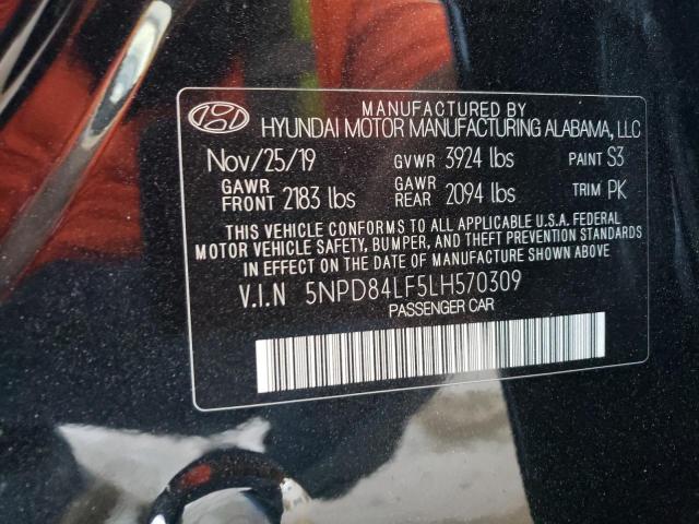 Aukcja sprzedaży 2020 Hyundai Elantra Sel, vin: 5NPD84LF5LH570309, numer aukcji: 45463763