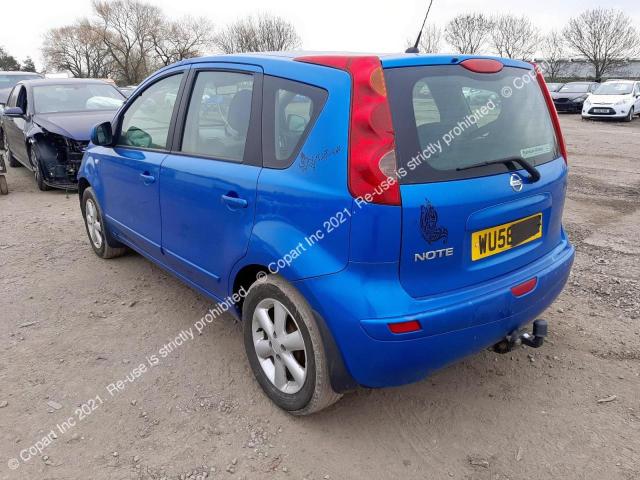 Aukcja sprzedaży 2008 Nissan Note Acent, vin: SJNFAAE11U1293500, numer aukcji: 45306913
