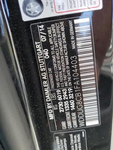 Aukcja sprzedaży 2015 Mercedes-benz S 550, vin: WDDUG8CB1FA104403, numer aukcji: 45570403