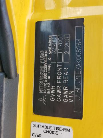 2010 Mitsubishi Fuso Truck Of America Inc Fm 65f მანქანა იყიდება აუქციონზე, vin: JL6FJP1E7AK008264, აუქციონის ნომერი: 45919453