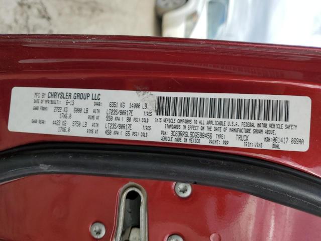 Продажа на аукционе авто 2013 Ram 3500 St, vin: 3C63RRGL5DG598456, номер лота: 46199593