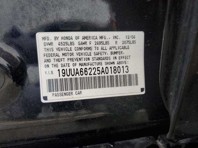 Aukcja sprzedaży 2005 Acura Tl, vin: 19UUA66225A018013, numer aukcji: 46417253