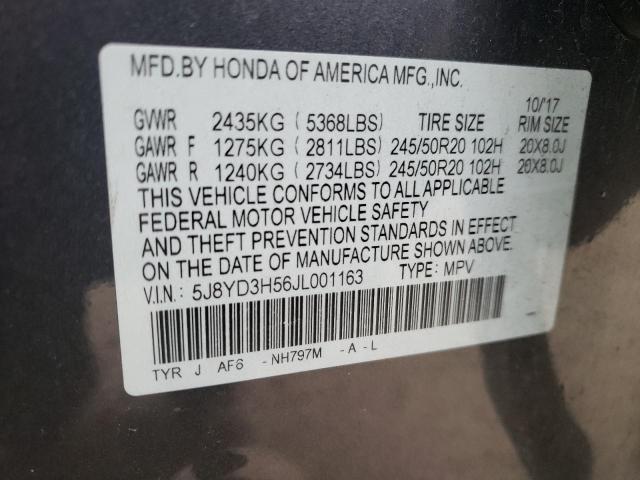 Продажа на аукционе авто 2018 Acura Mdx Technology, vin: 5J8YD3H56JL001163, номер лота: 46438493