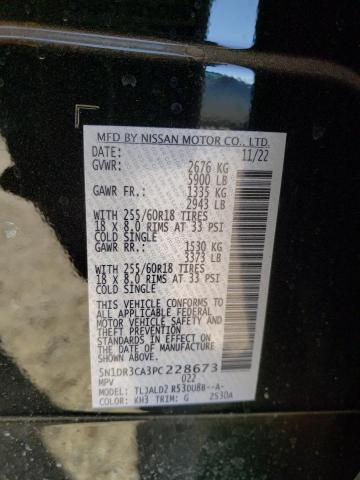 Продаж на аукціоні авто 2023 Nissan Pathfinder Sl, vin: 5N1DR3CA3PC228673, номер лоту: 46366633