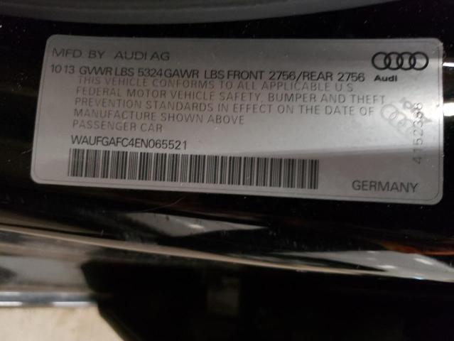 Продаж на аукціоні авто 2014 Audi A6 Premium Plus, vin: WAUFGAFC4EN065521, номер лоту: 46591483