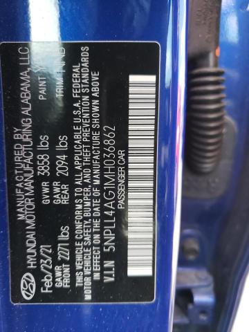 Продажа на аукционе авто 2021 Hyundai Elantra Se, vin: 5NPLL4AG1MH036862, номер лота: 46467963