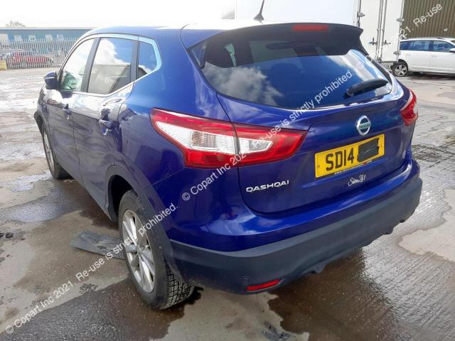 Aukcja sprzedaży 2014 Nissan Qashqai Ac, vin: SJNFEAJ11U1083786, numer aukcji: 45352613