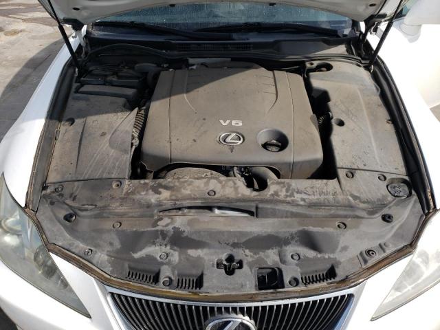 47057583 :رقم المزاد ، JTHBK262485077507 vin ، 2008 Lexus Is 250 مزاد بيع