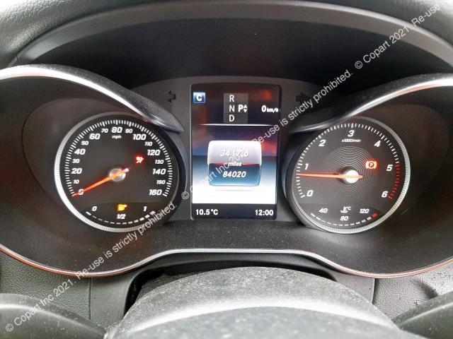 Aukcja sprzedaży 2017 Mercedes Benz C 220 Spor, vin: WDD2050042R296103, numer aukcji: 45622003