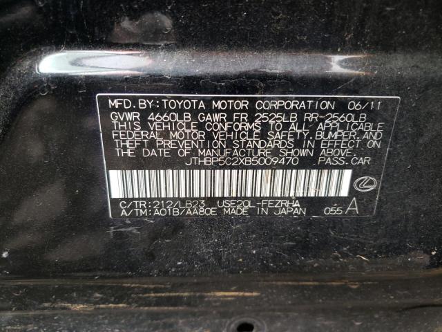 Продаж на аукціоні авто 2011 Lexus Is F, vin: JTHBP5C2XB5009470, номер лоту: 46737983