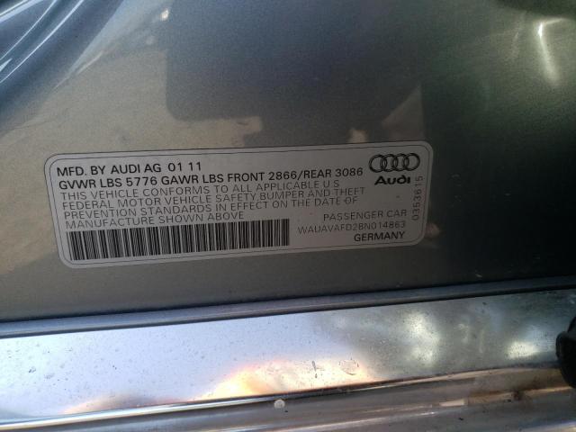 Продажа на аукционе авто 2011 Audi A8 Quattro, vin: WAUAVAFD2BN014863, номер лота: 47347573