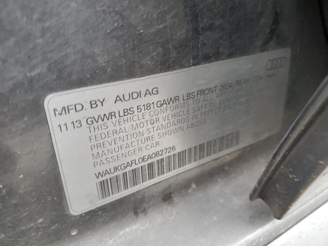 Aukcja sprzedaży 2014 Audi S4 Prestige, vin: WAUKGAFL0EA082726, numer aukcji: 47667713