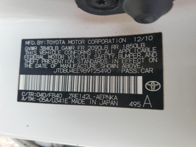 Продажа на аукционе авто 2011 Toyota Corolla Base, vin: JTDBU4EE9B9125490, номер лота: 47282543