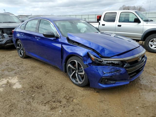 47494943 :رقم المزاد ، 1HGCV1F3XNA121692 vin ، 2022 Honda Accord Sport مزاد بيع