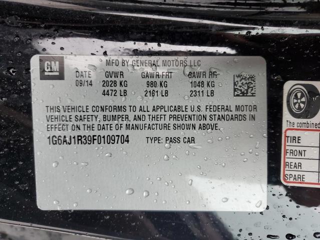 Продажа на аукционе авто 2015 Cadillac Ats Performance, vin: 1G6AJ1R39F0109704, номер лота: 47288393