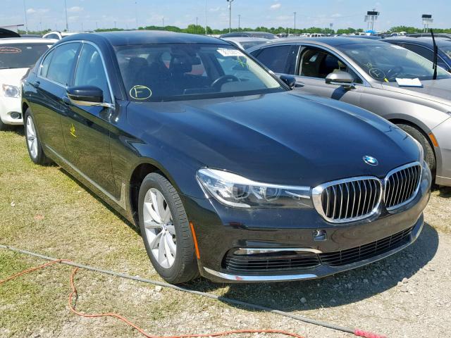 2018 Bmw 740 I მანქანა იყიდება აუქციონზე, vin: WBA7E2C5XJG742446, აუქციონის ნომერი: 36102819