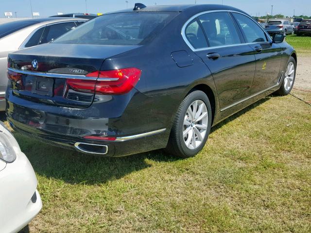 2018 Bmw 740 I მანქანა იყიდება აუქციონზე, vin: WBA7E2C5XJG742446, აუქციონის ნომერი: 36102819