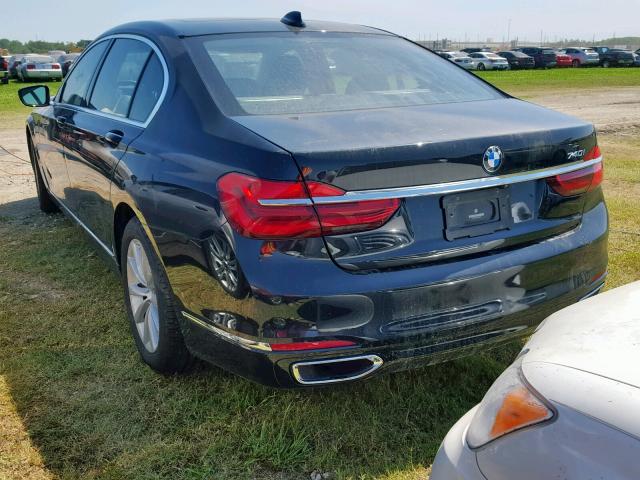 2018 Bmw 740 I მანქანა იყიდება აუქციონზე, vin: WBA7E2C5XJG742446, აუქციონის ნომერი: 36102819