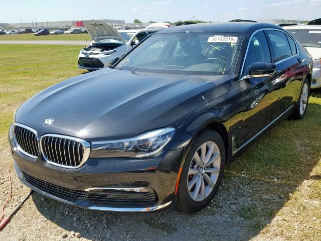 2018 Bmw 740 I მანქანა იყიდება აუქციონზე, vin: WBA7E2C5XJG742446, აუქციონის ნომერი: 36102819