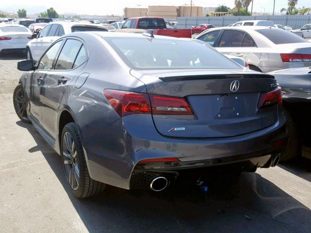 2018 Acura Tlx Tech+a მანქანა იყიდება აუქციონზე, vin: 19UUB2F66JA008085, აუქციონის ნომერი: 37421699