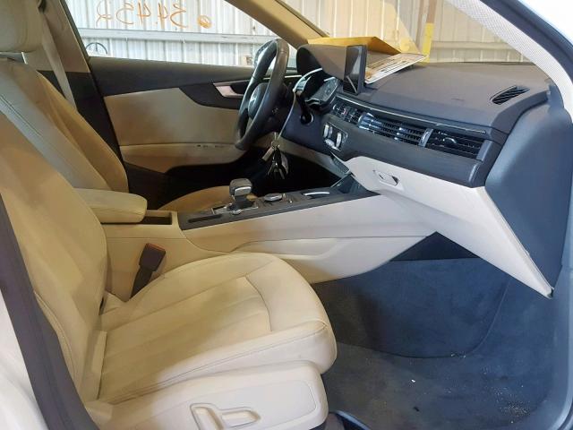 Aukcja sprzedaży 2018 Audi A4 Premium, vin: WAUKMAF45JA090414, numer aukcji: 37864999