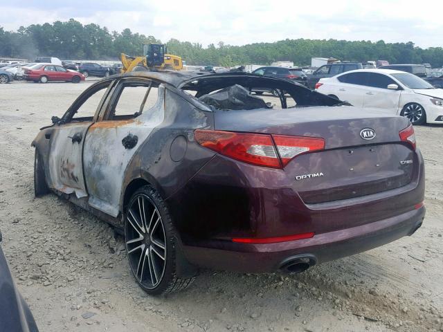 Aukcja sprzedaży 2012 Kia Optima Ex, vin: 5XXGN4A6XCG014811, numer aukcji: 45258699