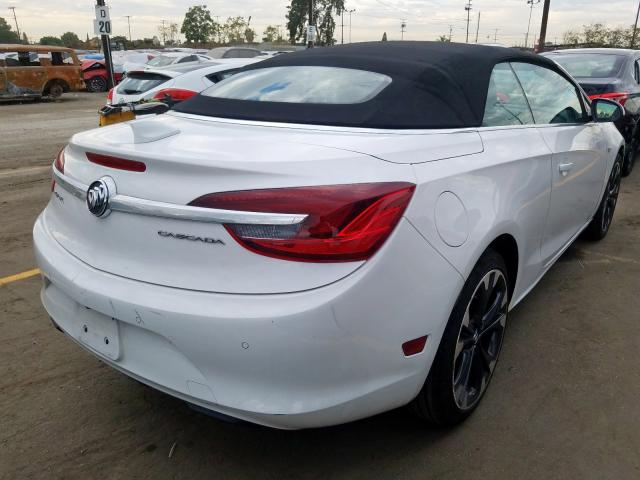 Продажа на аукционе авто 2018 Buick Cascada Pr, vin: W04WH3N57JG037087, номер лота: 56874859