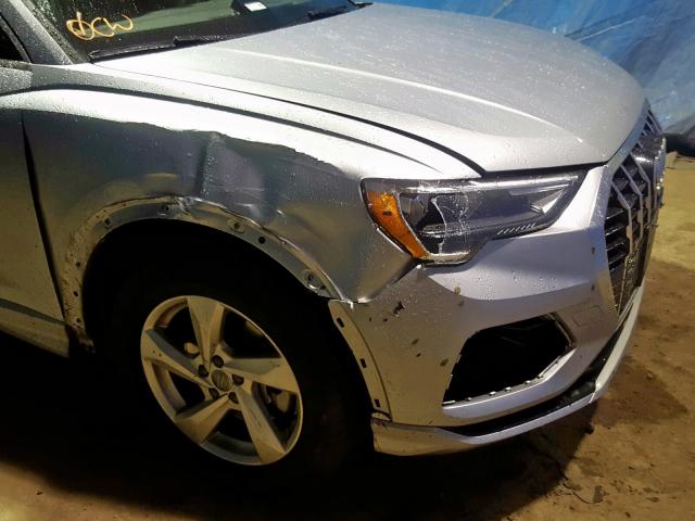Продаж на аукціоні авто 2019 Audi Q3 Premium, vin: WA1AECF34K1076739, номер лоту: 58086139