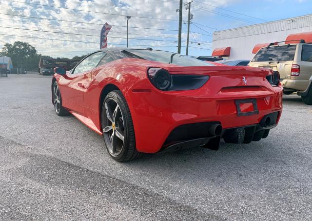 59557159 :رقم المزاد ، ZFF79ALA3K0238413 vin ، 2019 Ferrari 488 Gtb مزاد بيع