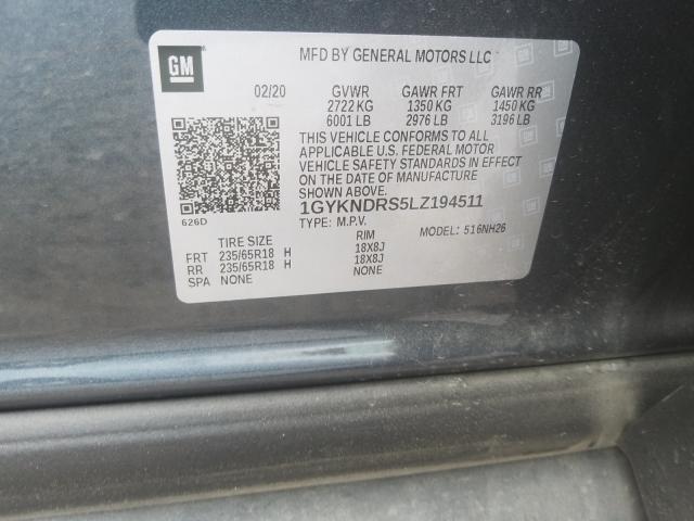 Aukcja sprzedaży 2020 Cadillac Xt5 Premiu, vin: 1GYKNDRS5LZ194511, numer aukcji: 44926870