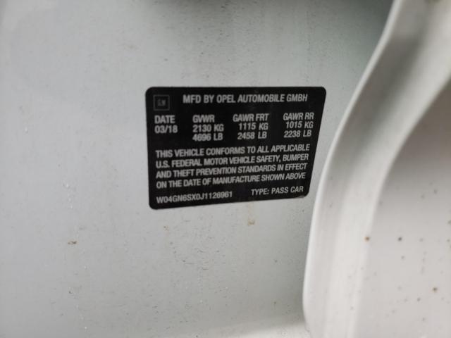 Aukcja sprzedaży 2018 Buick Regal Pref, vin: W04GN6SX0J1126961, numer aukcji: 45215610