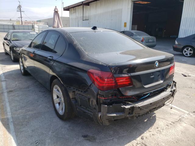2013 Bmw 740 I მანქანა იყიდება აუქციონზე, vin: WBAYA6C54DC995183, აუქციონის ნომერი: 49957470