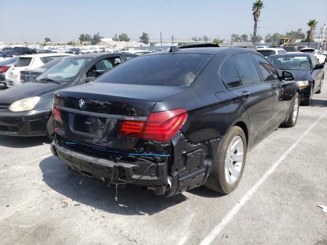 2013 Bmw 740 I მანქანა იყიდება აუქციონზე, vin: WBAYA6C54DC995183, აუქციონის ნომერი: 49957470