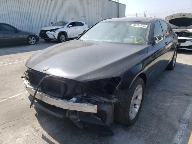 2013 Bmw 740 I მანქანა იყიდება აუქციონზე, vin: WBAYA6C54DC995183, აუქციონის ნომერი: 49957470