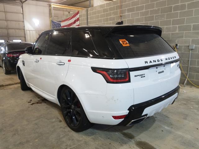 2020 Land Rover Range Rover Sport Hst მანქანა იყიდება აუქციონზე, vin: SALWS2RU4LA888992, აუქციონის ნომერი: 50436120