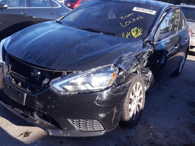 2018 Nissan Sentra S მანქანა იყიდება აუქციონზე, vin: 3N1AB7AP8JY219477, აუქციონის ნომერი: 50703340